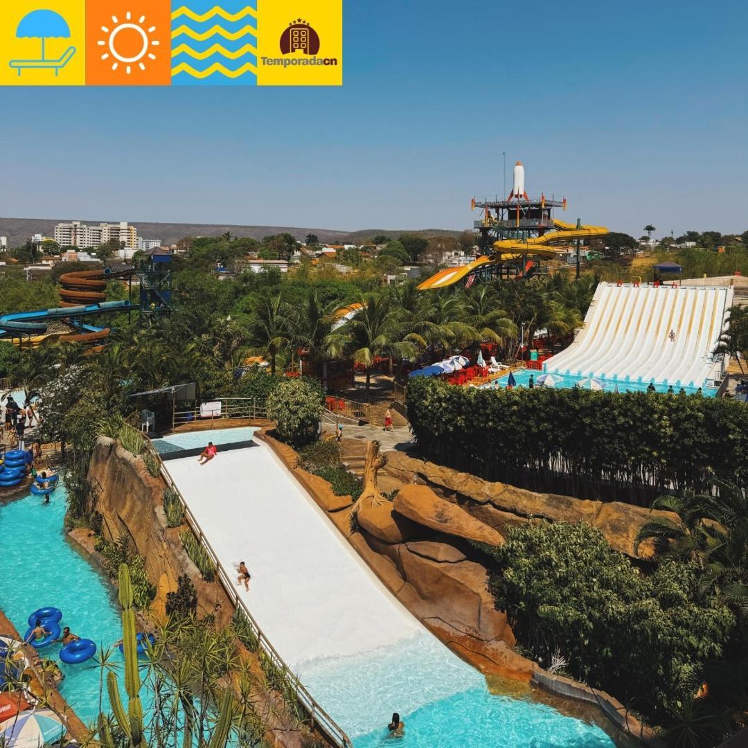 Aparthotel Spazzio Diroma Com Acesso Ao Acqua Park - Temporadacn L *