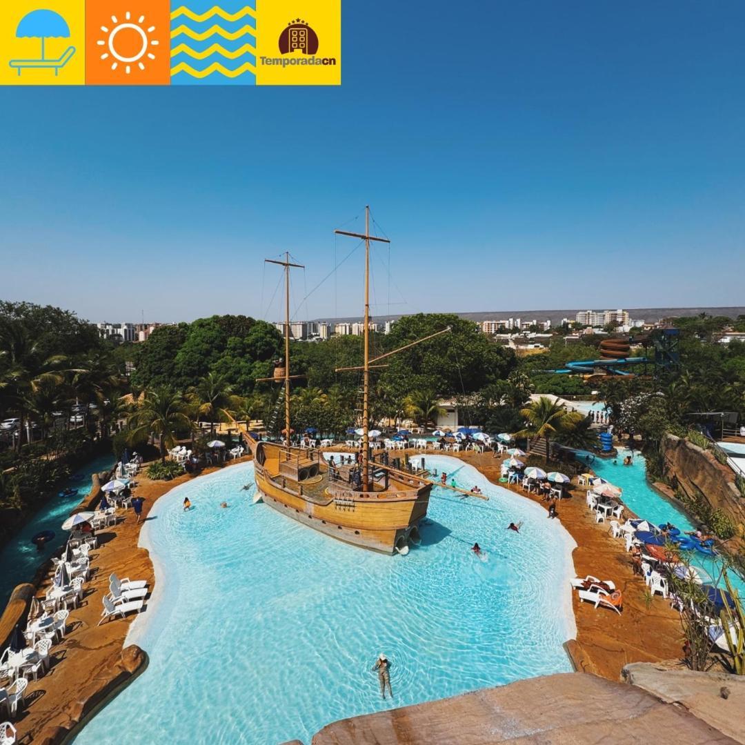 Aparthotel Spazzio Diroma Com Acesso Ao Acqua Park - Temporadacn L *
