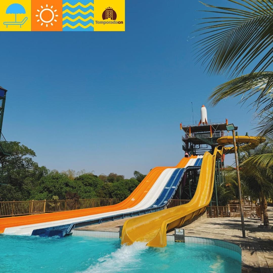 Aparthotel Spazzio Diroma Com Acesso Ao Acqua Park - Temporadacn L Caldas Novas