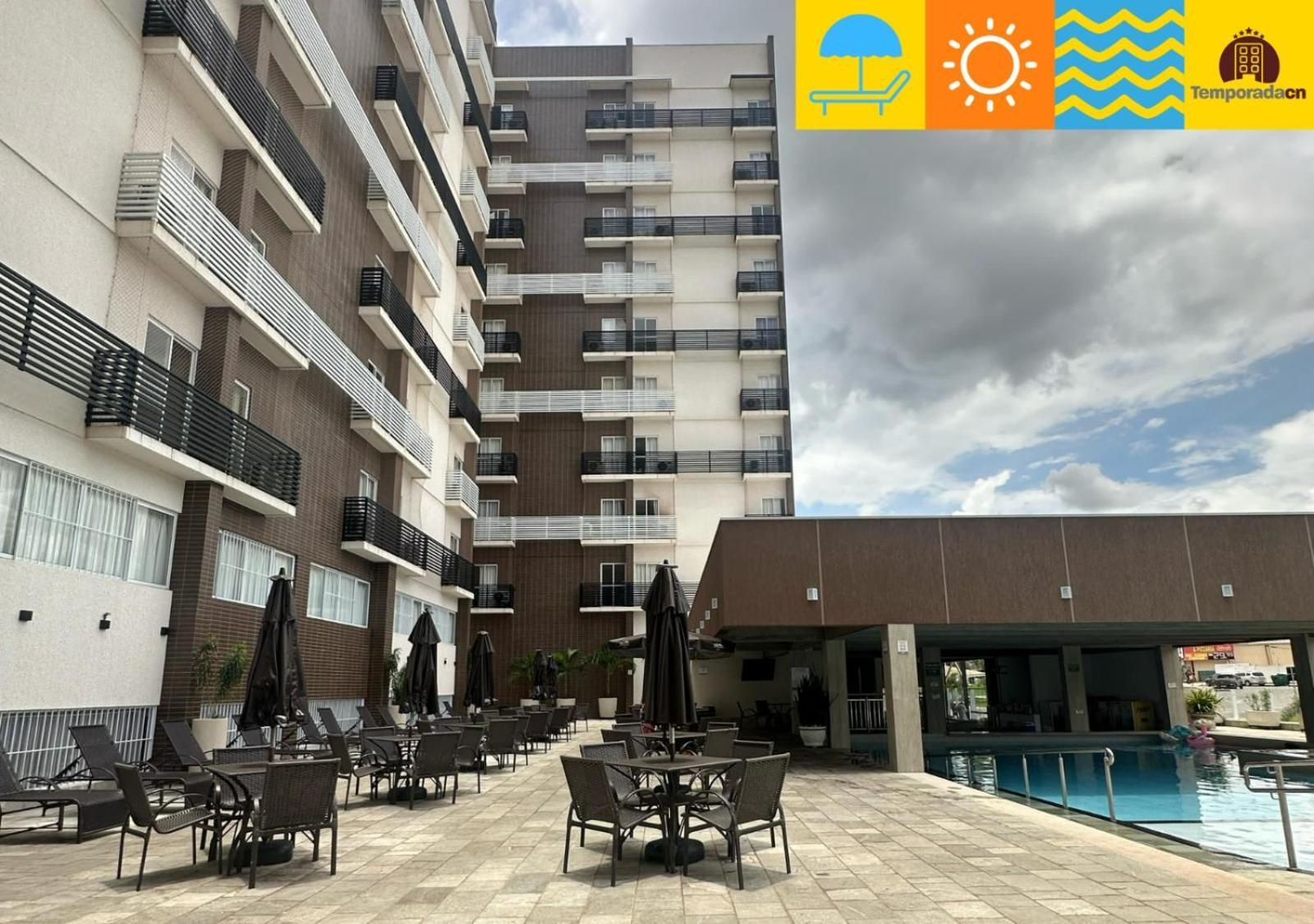 Spazzio Diroma Com Acesso Ao Acqua Park - Temporadacn L Aparthotel *
